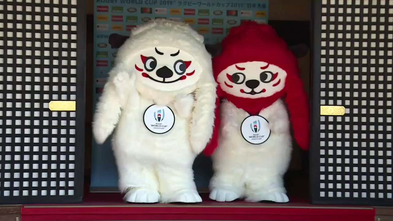 Rugby: le Japon dévoile les mascottes de la Coupe du monde 2019