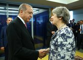 Erdoğan İngiltere Başbakanı May ile Afrin'i Görüştü