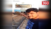Pamje të rënda/ Donte të bënte një selfie me trenin që po afrohej, humb jetën nga përplasja (360video)
