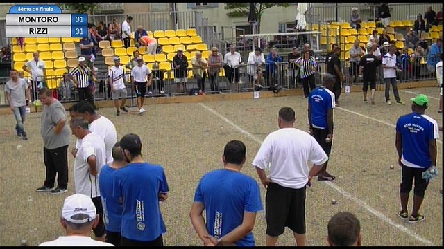Supranational à pétanque de Valréas 2017 : 8ème de finale MONTORO vs RIZZI