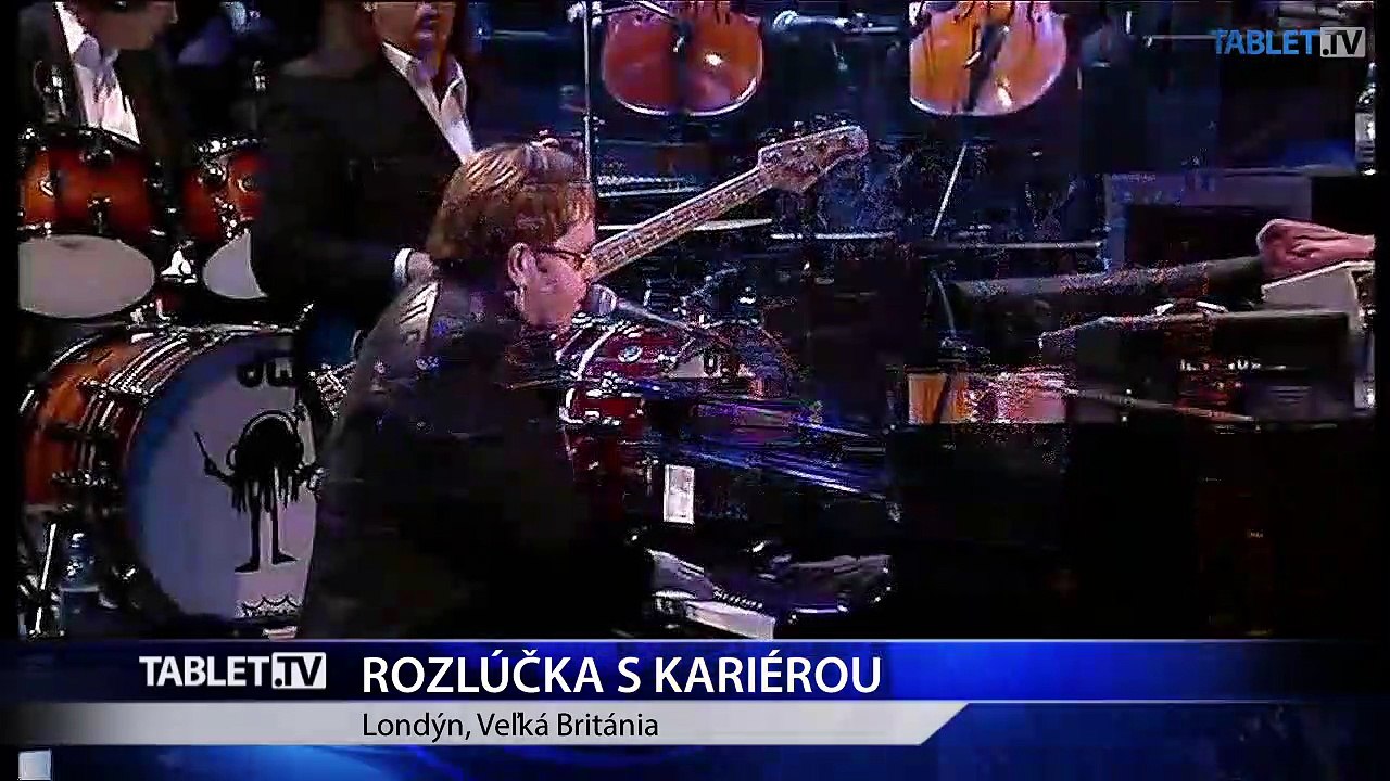 POTVRDENÉ: Elton John pripravuje svoje posledné koncertné turné