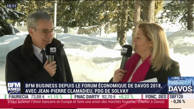 Les patrons de multinationales sont très méfiants vis-à-vis des tentatives protectionnistes, y compris celles des États-Unis , Jean-Pierre Clamadieu - 24/01