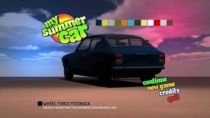 BUILDING A CAR - My Summer Car: Ep. #1 - How To Build a Car & Survive