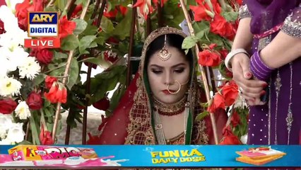 After Groom Check out Bride's Entry in Good Morning Pakistan