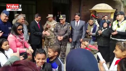 مديرية أمن الأقصر تستقبل المهنئين بأعياد الشرطة
