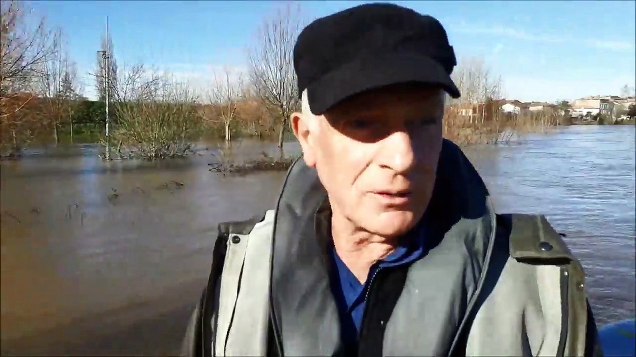 Lot-et-Garonne : sur le fleuve en crue avec les sauveteurs