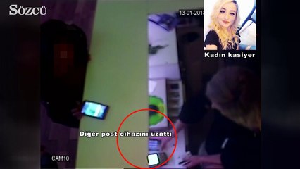 Kadın kasiyere, kart kopyalama şebekesinden yüzde 50 pay