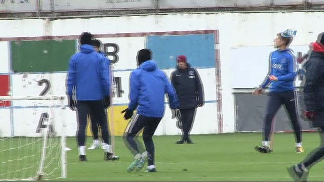 Trabzonspor, Fenerbahçe maçı hazırlıklarını sürdürdü