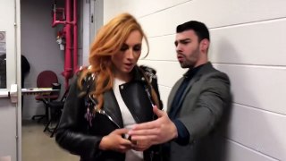 Becky Lynch gets stopped by security one week before competing on WWE Mixed Match Challenge