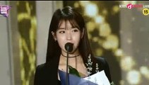 2018 서울가요대상 27회 다시보기 180125 서가대 27화 다시보기 재방송 서울가요대상 E27 다시보기 -  가수 아이유가 '서가대'에서 최고앨범상을 수상했다