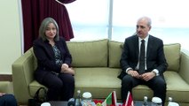 Bakan Kurtulmuş, Filistin Turizm Bakanı Maya ile görüştü - İSTANBUL