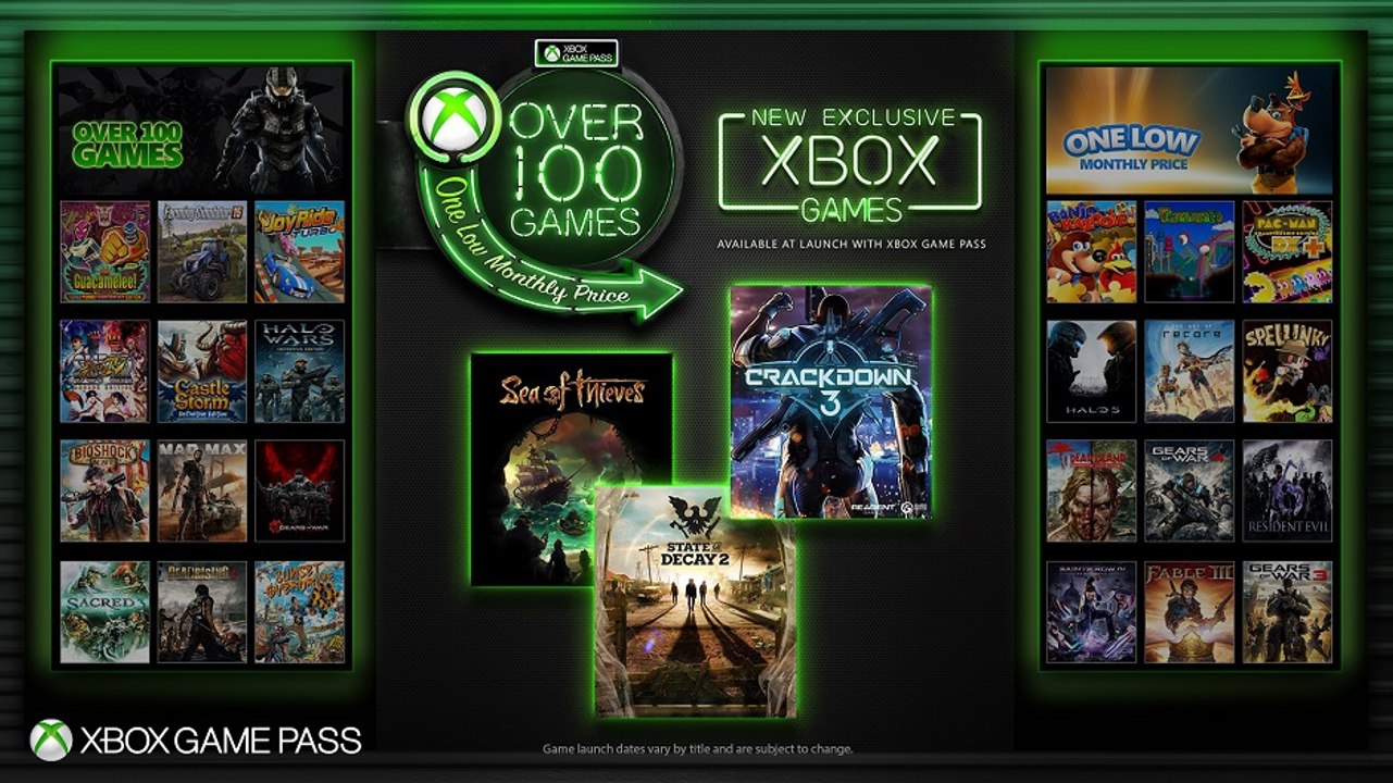 Xbox Game Pass 2018 | Neue exklusive Xbox One Spiele Ankündigungs-Trailer  (Deutsch) - video Dailymotion
