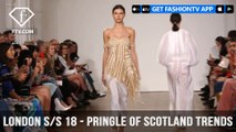 Pringle of Scotland Spring Ready-To-Wear 2018 Punchy Colors Collection | FashionTV | FTV