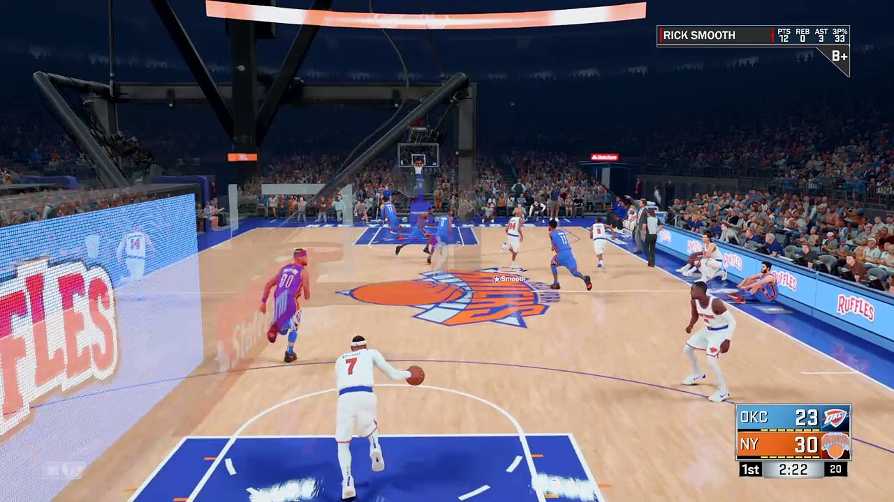 NBA 2K18 R.SMOOTH Dunk