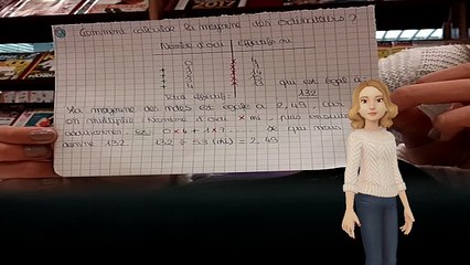 Déterminer la moyenne d’une série statistique à partir d’un tableau statistique d’un caractère quantitatif discret