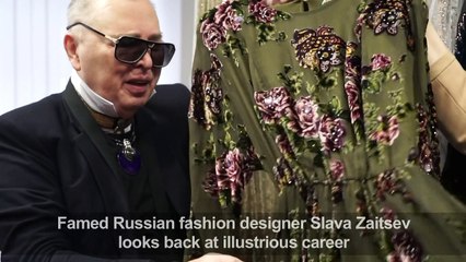 'Soviet Dior' vows to keep Russian fashion colourful