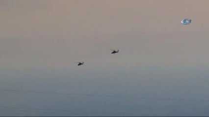 Zeytin Dalı Harekatı'na Katılan Helikopterler Türkiye'ye Döndü