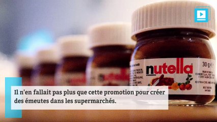 Une promotion sur du nutella crée des émeutes !