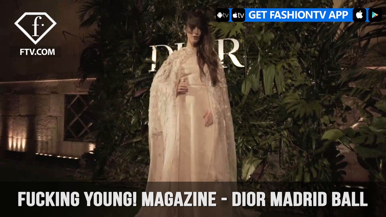 DIOR Masked Ball Celebration of Ready-To-Wear in Madrid Fucking Young! Magazine | FashionTV | FTV