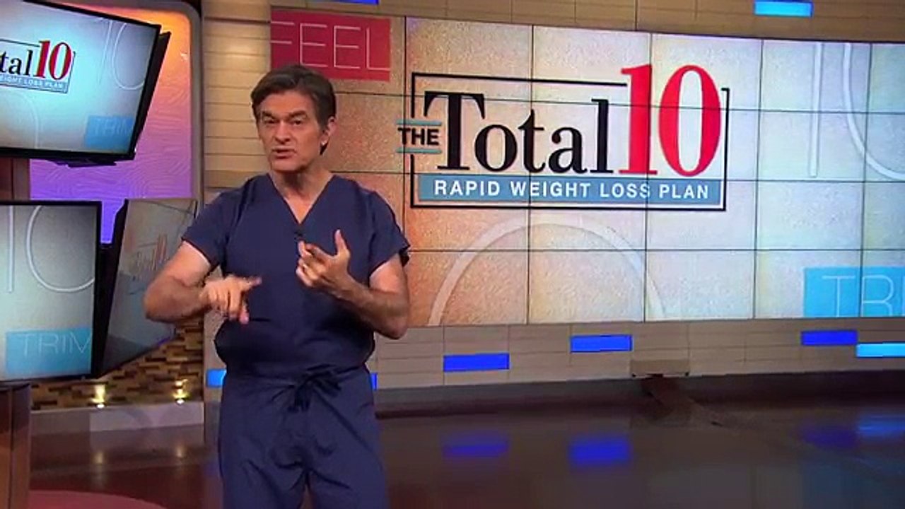 Dr. Oz Discusses the Total 10 Rapid Weight-Loss Plan