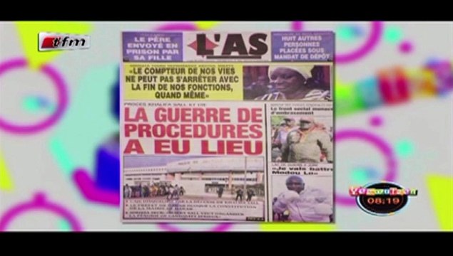 RUBRIQUE REVUE DES TITRES avec MAME BIRAM DIOUF dans Yeewu Leen du 24 Janvier 2018
