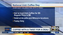 Celebrate National Irish Coffee Day with a deal!