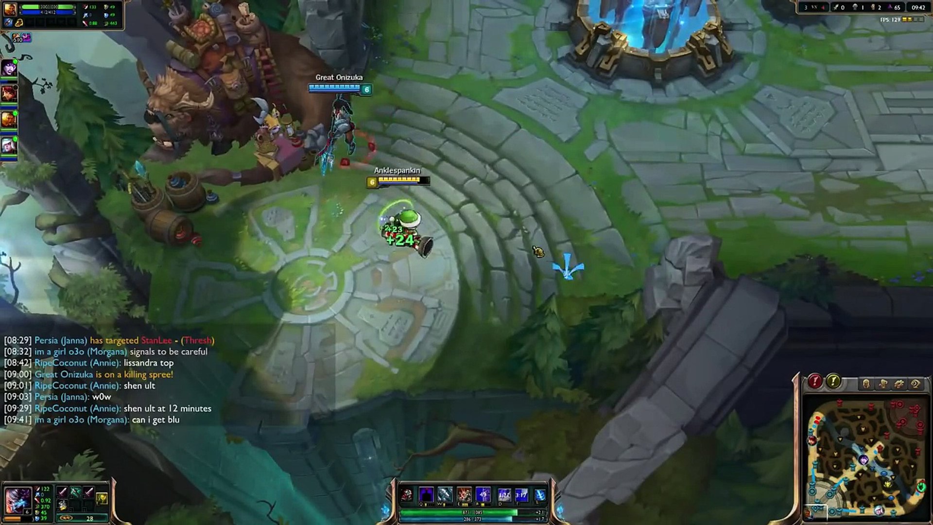 League Of Legends Tristana Adc Full Game Commentary Provisionals Video Dailymotion