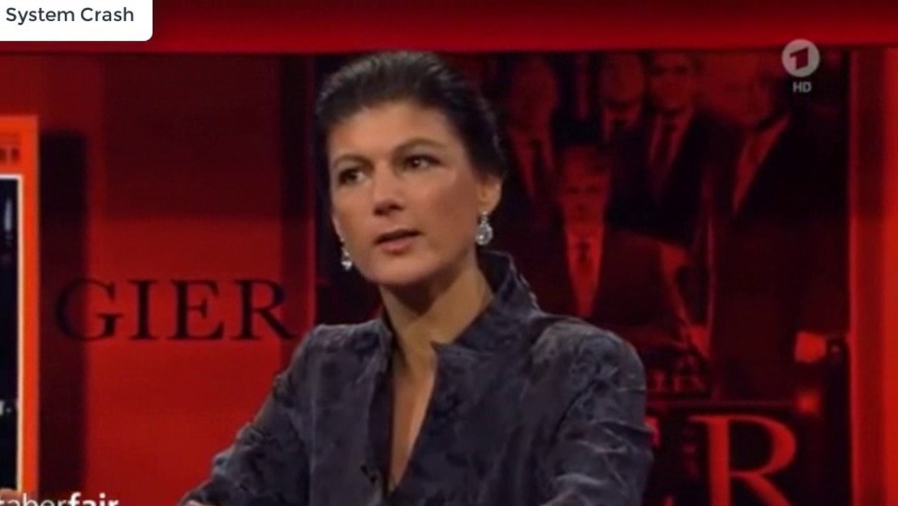 BANKEN NEHMEN UNS AUS - Sahra Wagenknecht bei Hart aber Fair