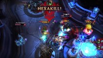 League of Legends Top 5 Plays Hexakill Edition (Twisted Treeline)