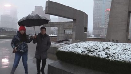 China eleva la alerta de tormenta de nieve al segundo nivel más alto