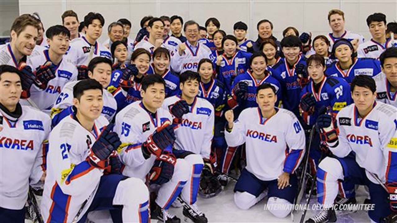 Neue olympianation: korea startet vereint