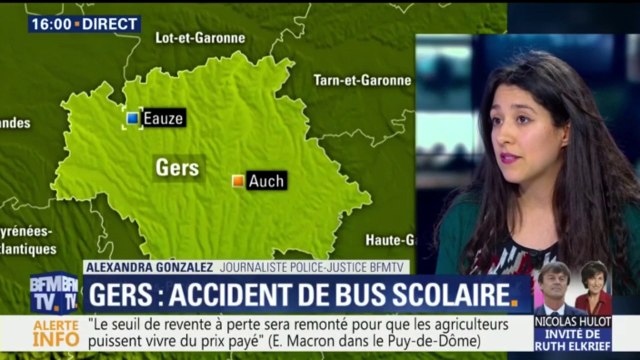 Un accident de car scolaire s'est produit dans le Gers : 28 personnes blessés, 3 graves