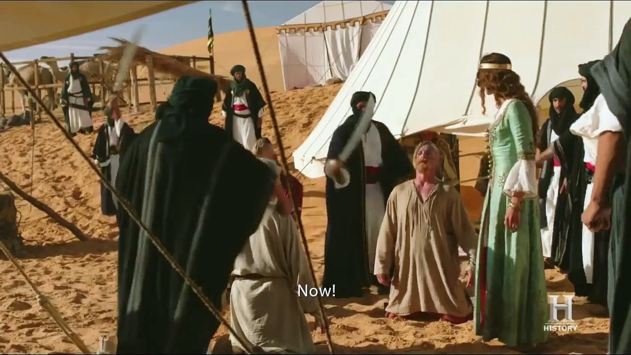 Bjorn and Halfdan Escapes From Execution - Vikings S05E06 [Sex Playlist]