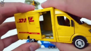 Learning vehicles starting with letter F for kids with tomica トミカ playmobil