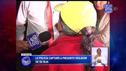 Menor de 15 años embarazada por su propio padre en Quito