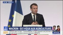 Macron sur l'agriculture : 