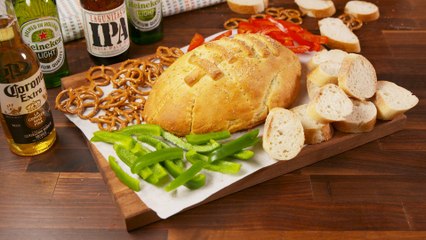 Football Pizza Bomb Is Super Bowl's Baked Brie