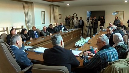 Filistinli heyet Eyüpsultan Belediyesini ziyaret etti