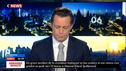 Un accident est survenu entre une voiture et un bus scolaire dans le Gers