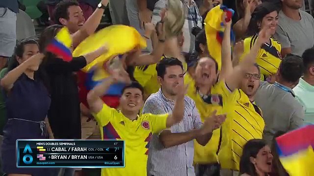 Cabal/Farah v Bryan/Bryan match highlights (SF) | Australian Open 2018