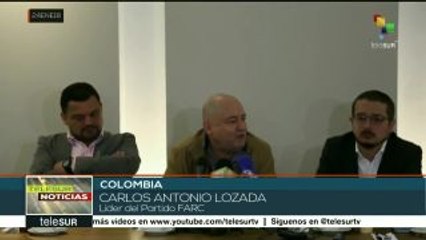 Colombia: FARC iniciará su campaña electoral el próximo sábado