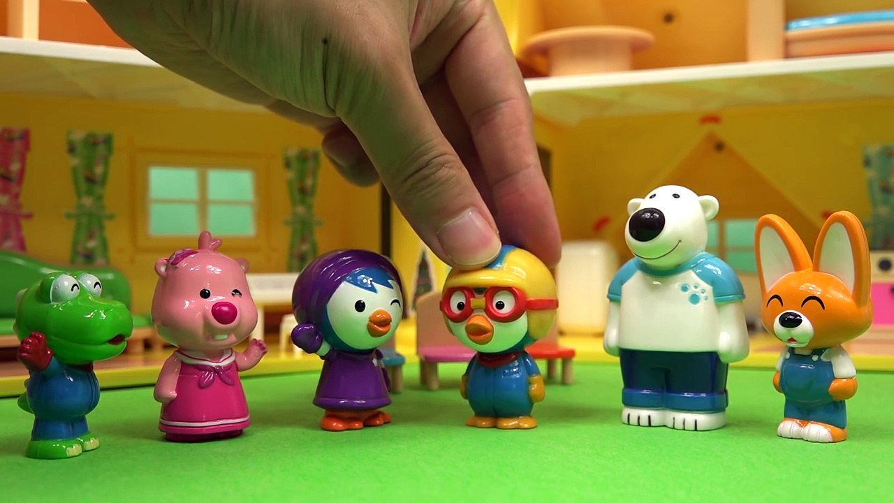 헬로카봇 늑대전설 트루! 손가락요괴와 결투 - hello carbot 4 Ghost Chaser True Red & Wolf Robot - 뽀로로 장난감 애니