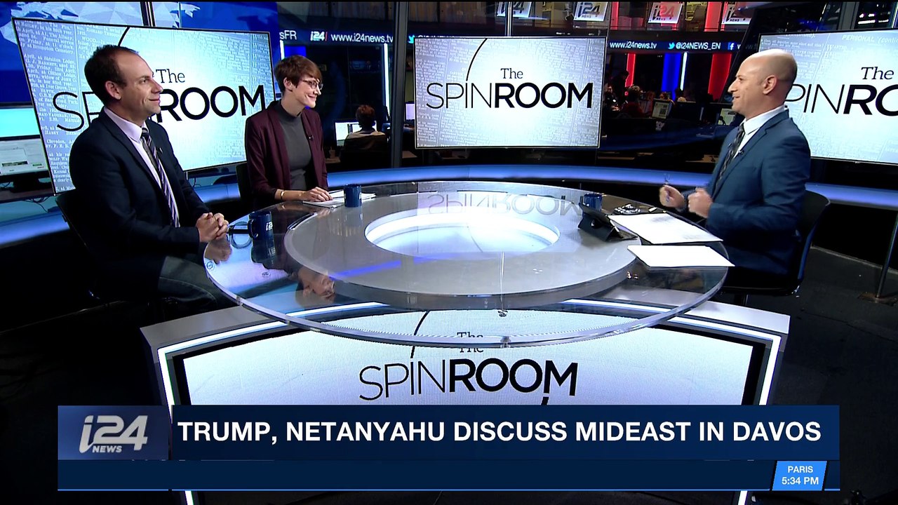 THE SPIN ROOM | Trump, Netanyahu  meet on sidelines in Davos | Thursday, January 25th 2018