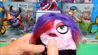 Tons of Disneys Monsters University Inc. Toys Deboxing Review Huge Doll Collection