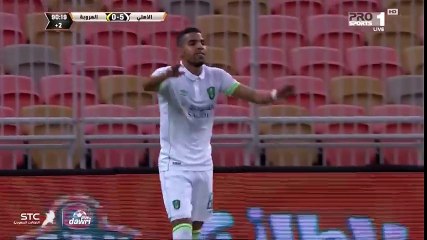هدفان في دقيقة واحدة لمؤمن زكريا لاعب الأهلي الجديد