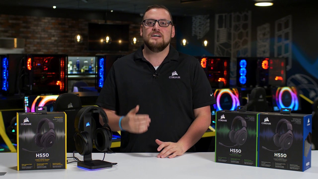 Corsair présente son casque HS50