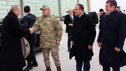 Cumhurbaşkanı Erdoğan Hatay'daki Harekat Merkezi'nde - HATAY