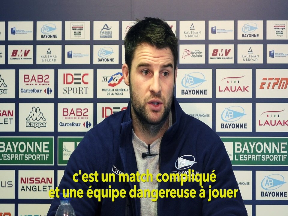 J. Beattie avant AB-RC Vannes : "un gros effort de tout le monde »