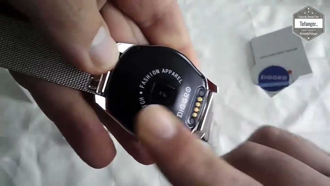 Smartwatch Diggro DI03 - Vidéo Dailymotion