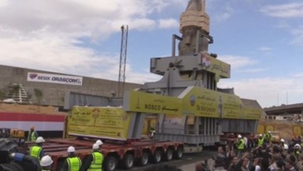 Ramsés II reina en el Gran Museo Egipcio